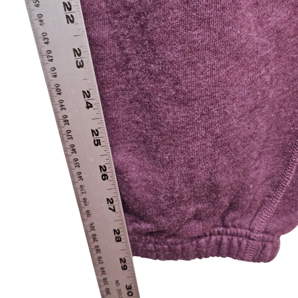Aeropostale Sweatpants Womens Small Purple Joggers Logo Fleece Athleisure - Picture 9 of 11